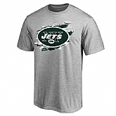 Men's New York Jets NFL Pro Line True Color T-Shirt Heathered Gray,baseball caps,new era cap wholesale,wholesale hats